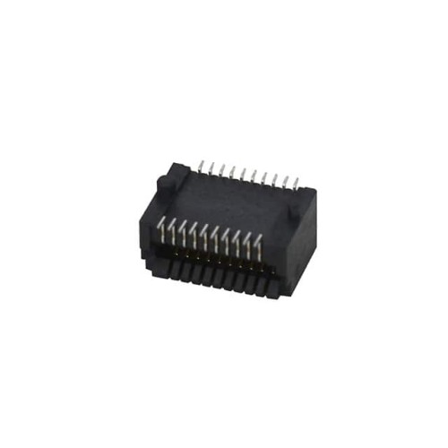 CONN SFP+ RCPT 20POS SLD R/A SMD