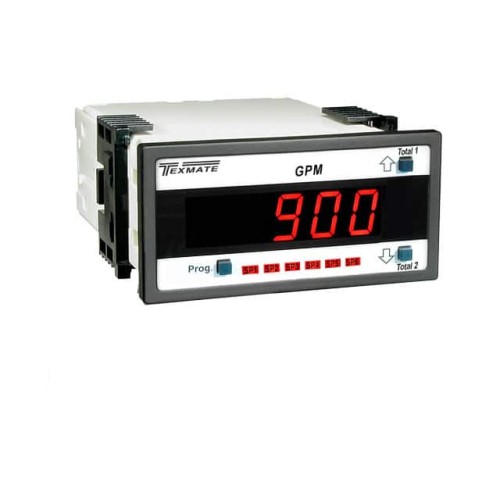 "Flow, Rate, Totalizer Controlle