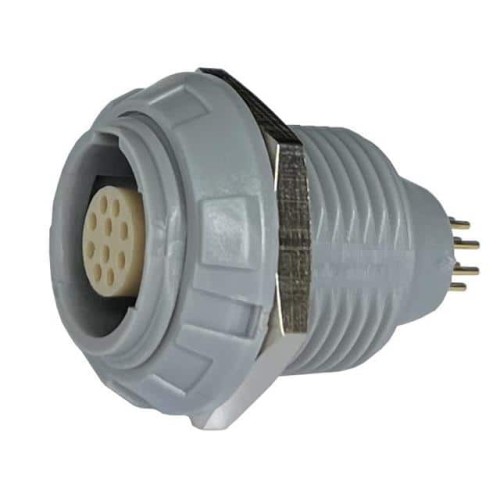 CONN RCPT FMALE 10POS GOLD SLDR