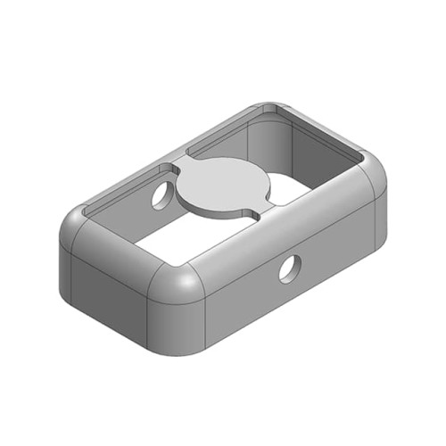 RF SHLD FRAME 0.236"X0.402" SLDR