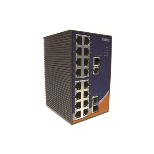 RUGGED 16X 10/100TX (RJ-45) + 2X