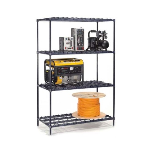 30"W X 24"D X 63"H POLY-Z BRITE