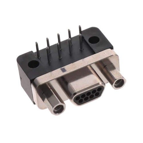 D-SUB, PLUG, .050", 2ROW, 9POS,