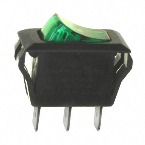 SWITCH ROCKER SPST 20A 125V
