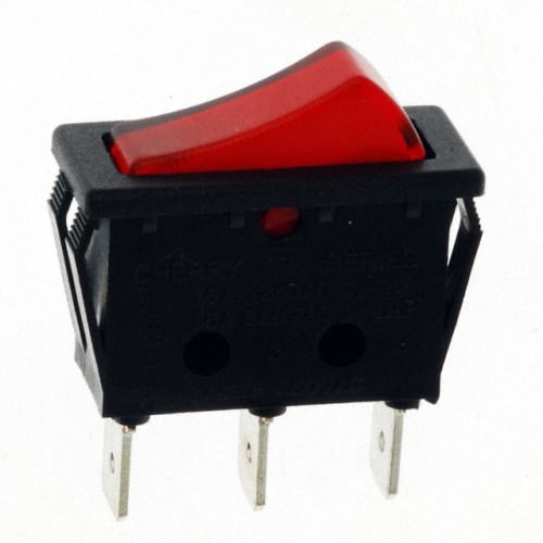 SWITCH ROCKER SPST 16A 125V