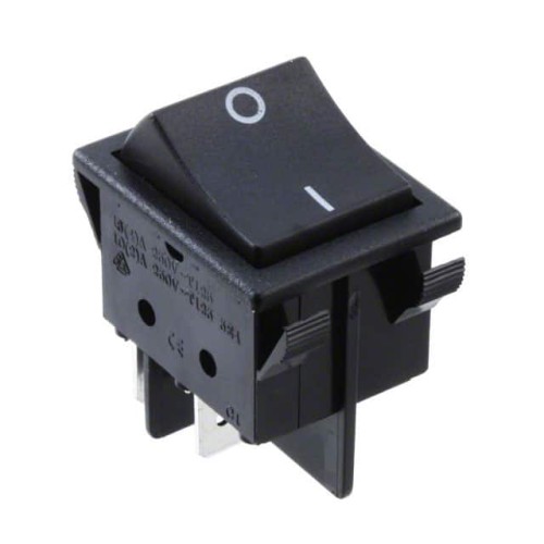 SWITCH ROCKER DPST 16A 125V