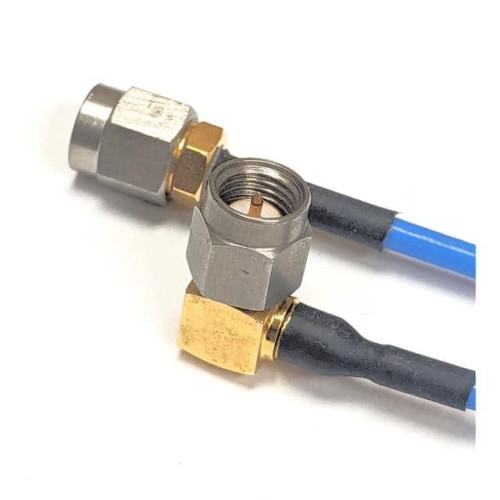 SMA Plug to SMA Plug Right Angle