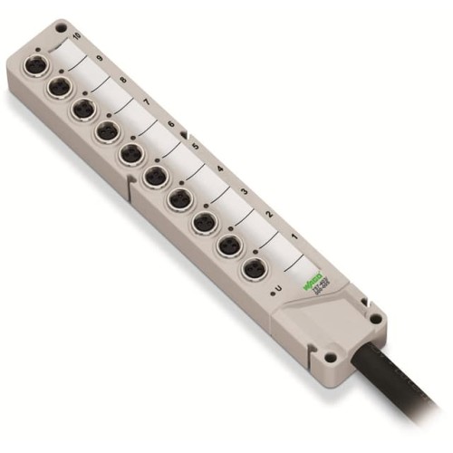 M8 SENSOR/ACTUATOR BOX; 4-WAY; 3