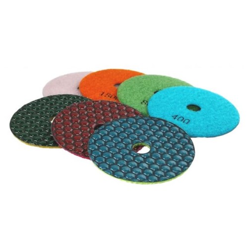4" DRY POLISH PAD 7PC SET