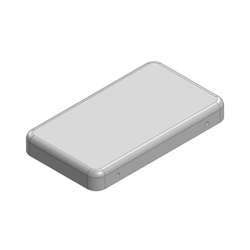 RF SHLD COVER 0.665"X1.177" SNAP