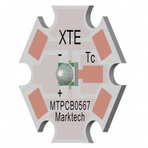 CREE XTE SERIES ON STAR BOARD