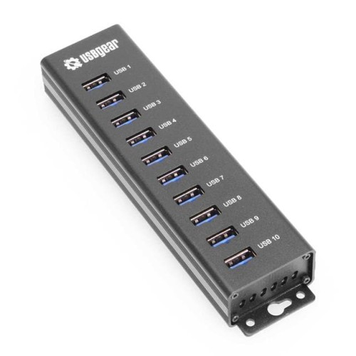 USBGEAR 10-PORT USB 3.0 MOUNTABL