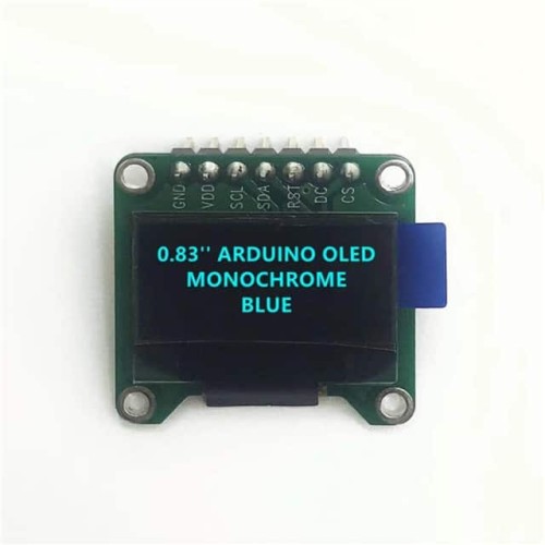 0.83'' ARDUINO OLED BLUE 96X39