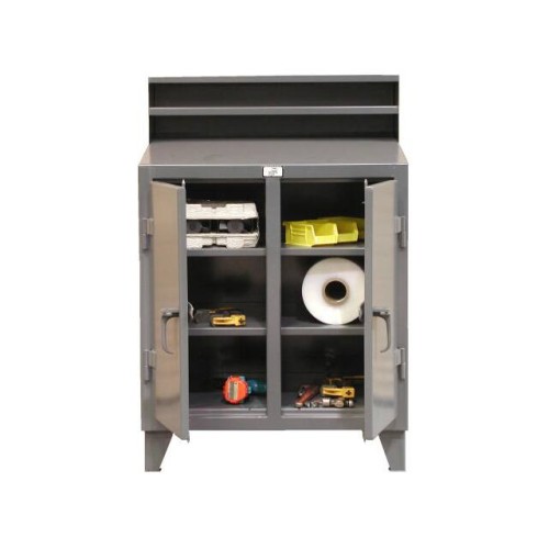 2 PERSON LOCKER DESK, 36X28X54"
