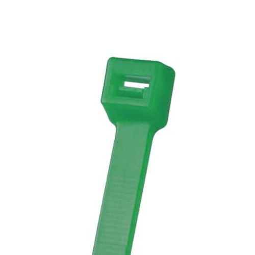 CBL TIE LOCKING GREEN 18LBS 4"