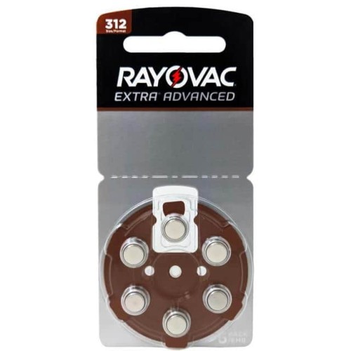 RAYOVAC EXTRA ADVANCED SIZE 312
