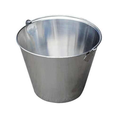 STAINLESS STEEL BUCKET 3-1/4 GAL