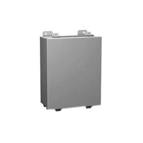 BOX STEEL GRAY 4"L X 4"W