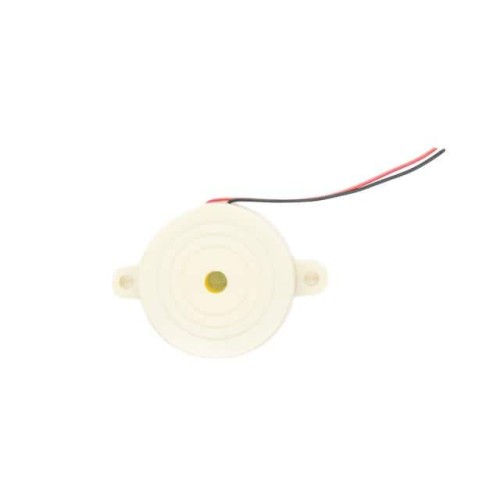 BUZZER PIEZO 12V 40MM FLANGE