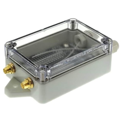 CASE ABS GRY/CLR 4.630LX2.283W