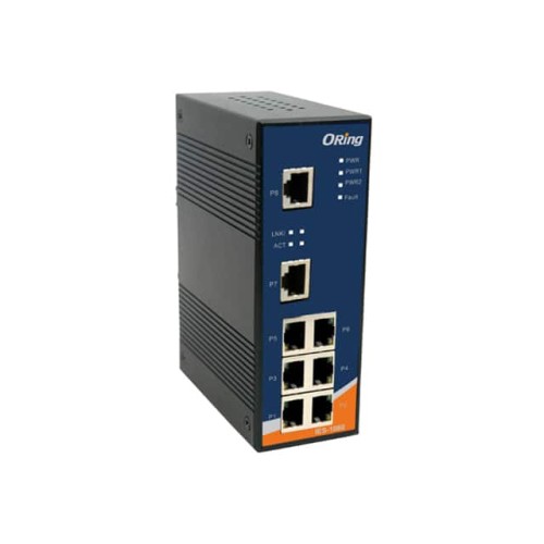 RUGGED 8X 10/100TX (RJ-45)