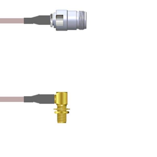 CBL ASSY SMA-N JACK RG316 DB 3"