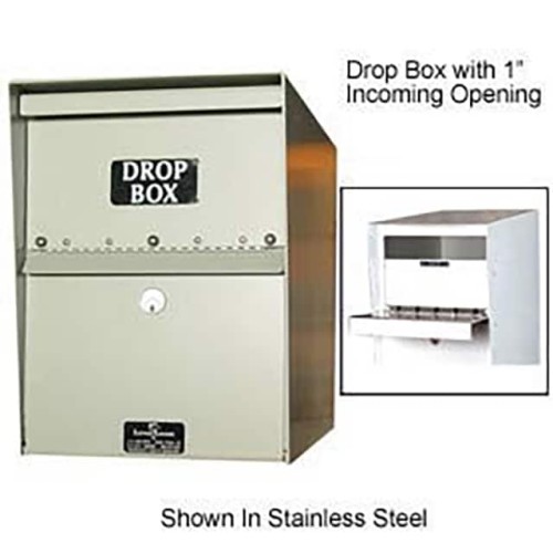 HEAVY DUTY DROP BOX LOCKER 2" IN