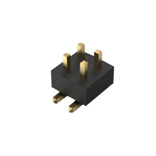4POS, 2MM PITCH PIN HDR, DIL, SM