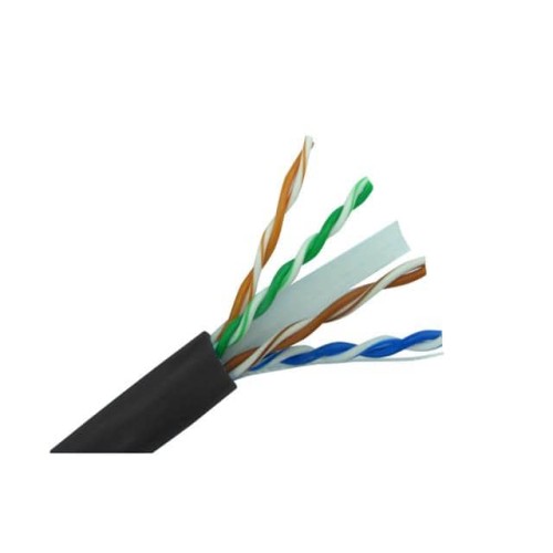 CAT6A UTP 23AWG CABLE 1000' BLAC