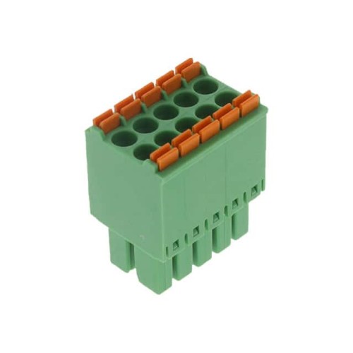 NL-3.5-2*5P GREEN WITHOUT FLANGE