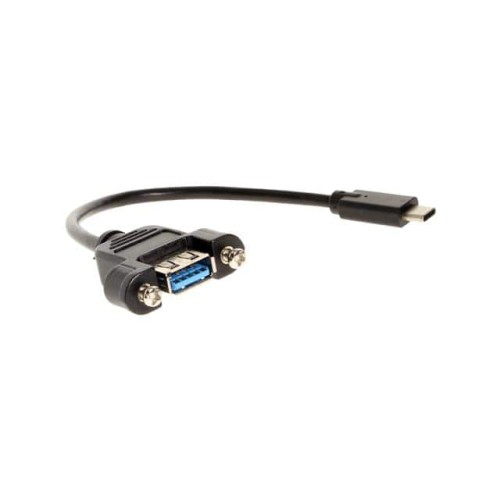 CABLE A RCPT TO C PLUG 0.67'