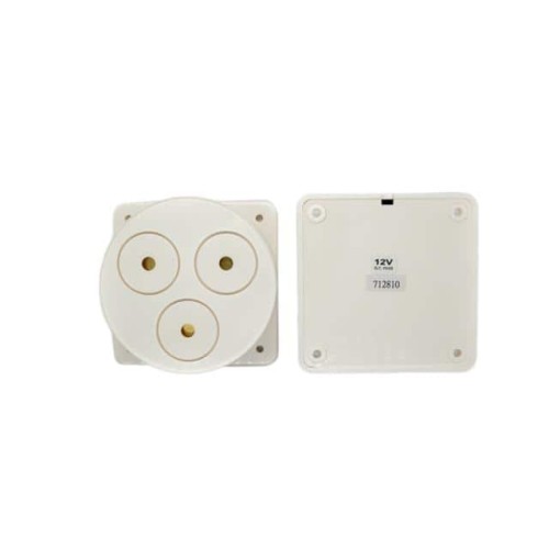 BUZZER PIEZO 12V 92X92MM PNL MNT