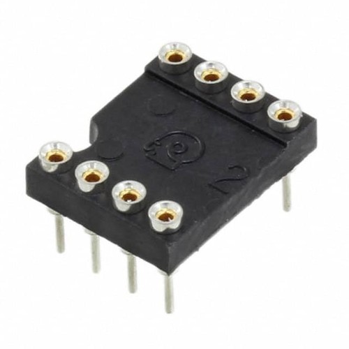 CONN IC DIP SOCKET 8POS GOLD