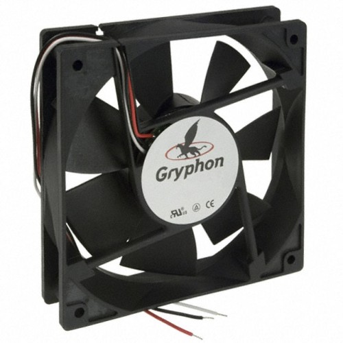 FAN AXIAL 120X25MM 24VDC WIRE