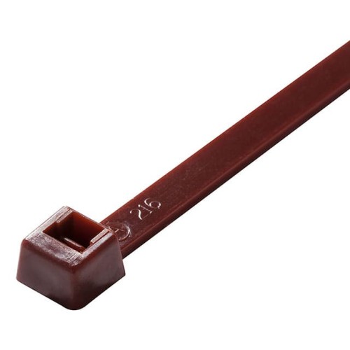 CBL TIE LOCKING BRN 40LBS 8.88"