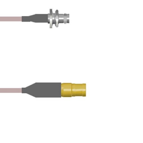CBL ASY BNC-SMB J TO P RG142 3M