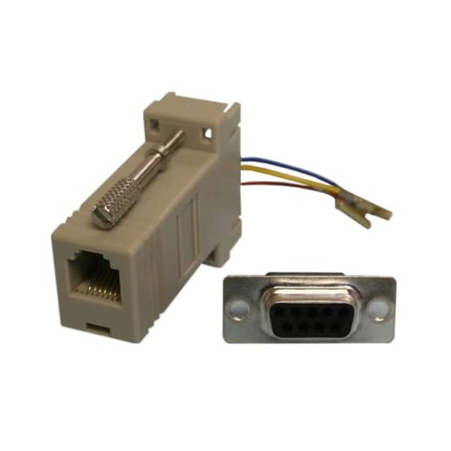 MODULAR ADAPTER 6P6C RJ12 TO DB