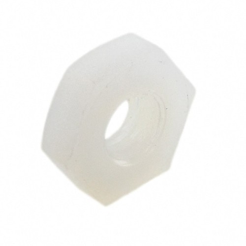 HEX NUT 11/32" NYLON 8-32