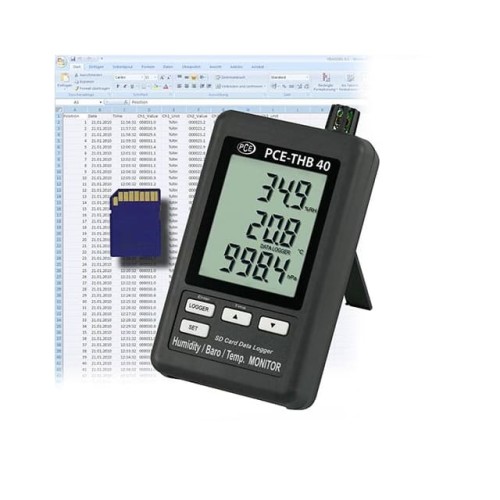 Humidity Temp Datalogger THB 40