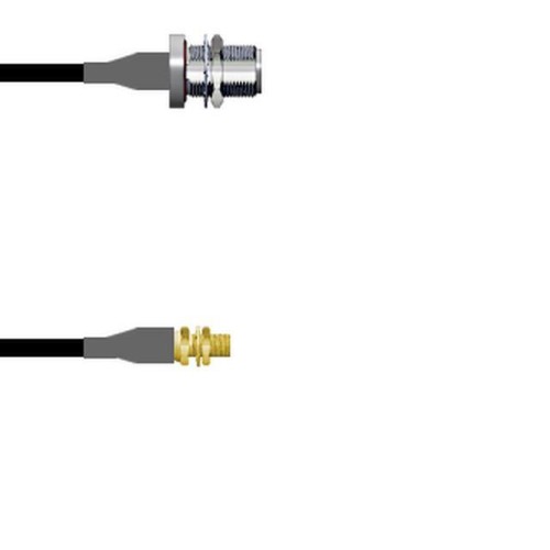 CBL ASSY MCX-N JACK RG174 19.69"