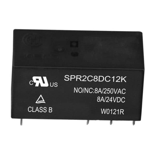 RELAY DPDT 8A 12V