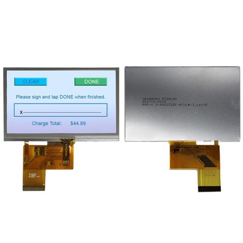 LCD TFT 480X272 6 OCLK VIEW