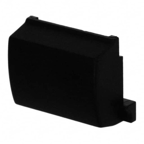 CAP TACTILE RECTANGULAR BLACK