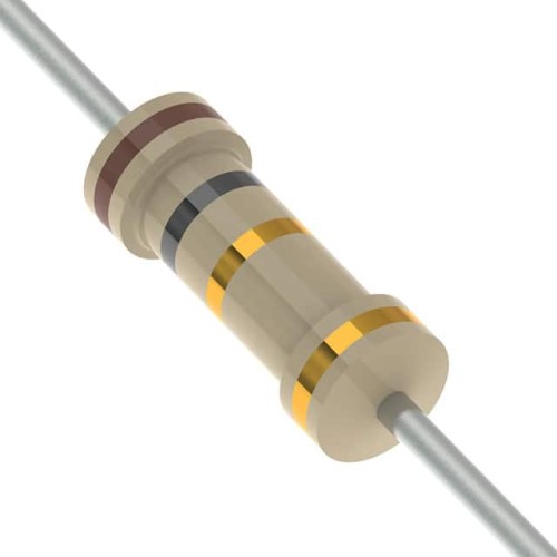 RES 1 OHM 5% 1/2W AXIAL