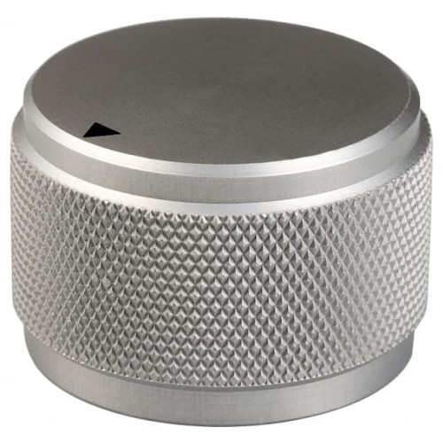 KNOB KNURLED 0.236" METAL