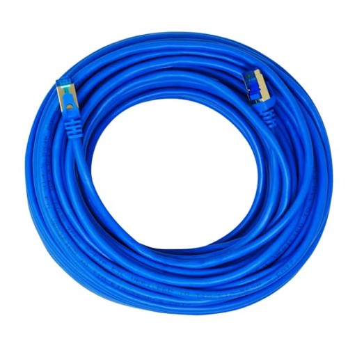 CAT7R ETHERNET CABLE 100FT -BLUE