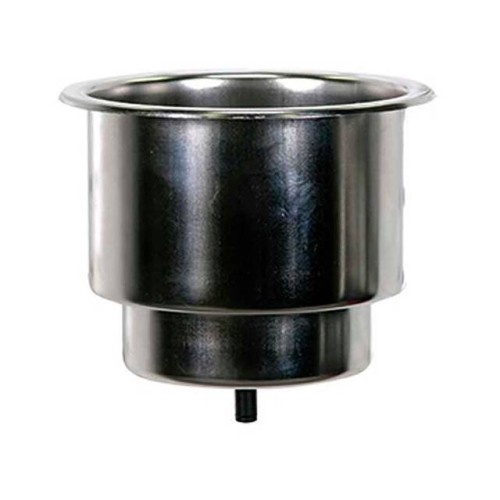 FLUSH MOUNT CUPHOLDER, STAINLESS