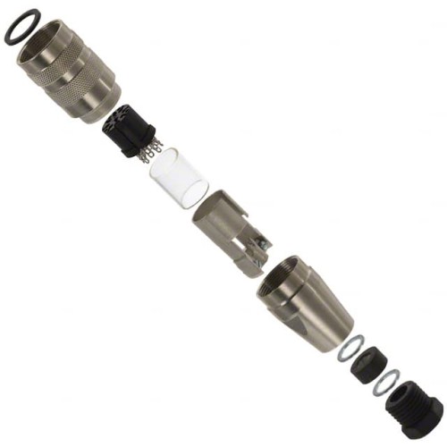CONN PLUG FMALE 8P SOLDER CUP