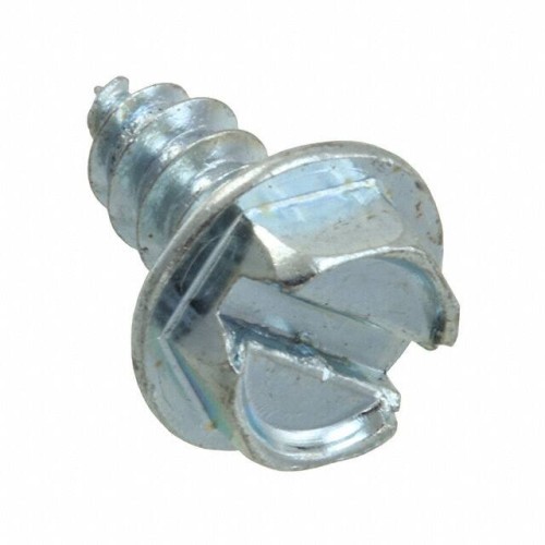 SHEET METAL SCREW HEX SLOTTED #8