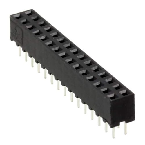 CONN RCPT 30POS 0.079 GOLD PCB